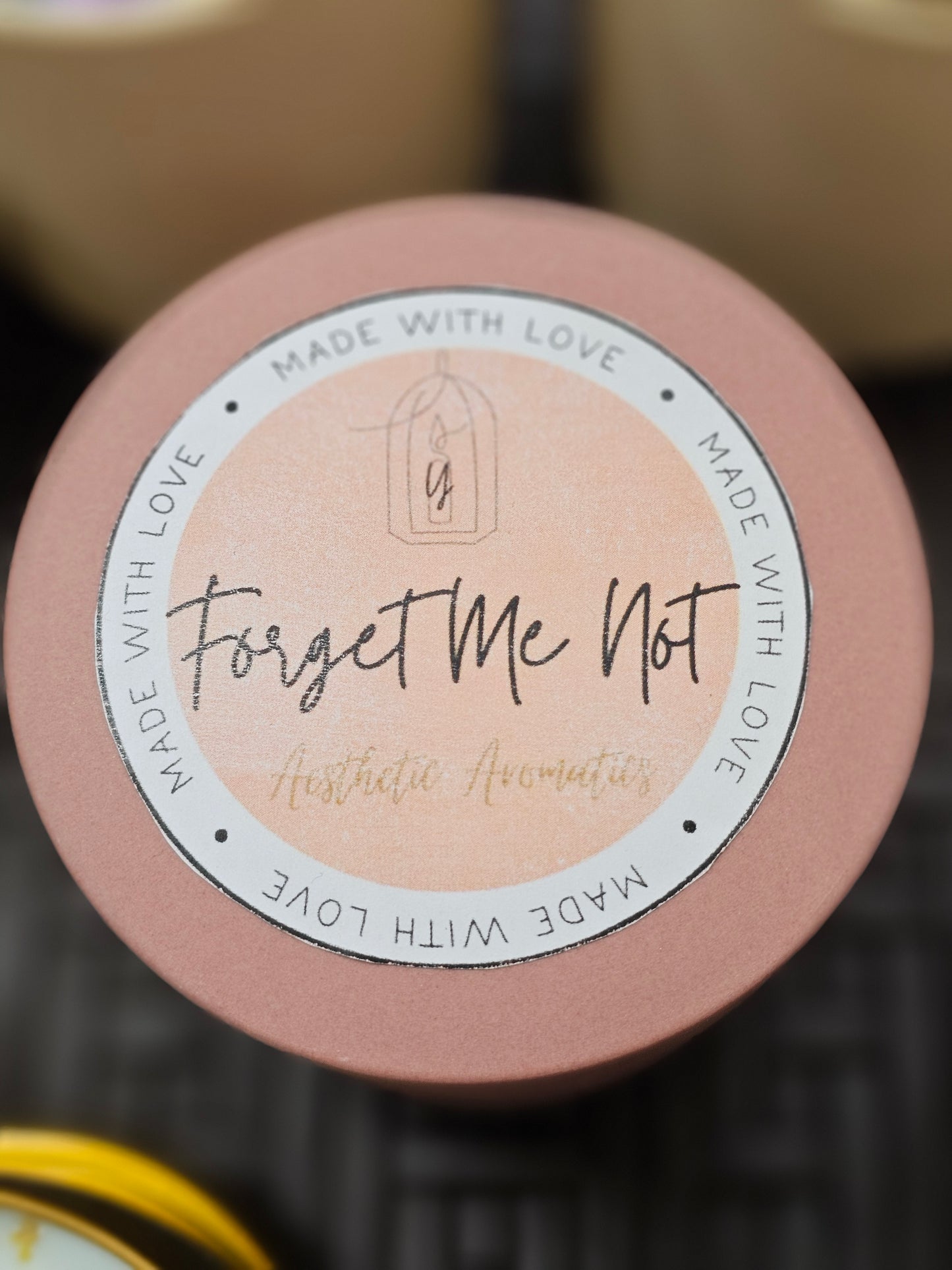 Forget Me Not - 2-woodWicks - Luxury Scented Organic Candle