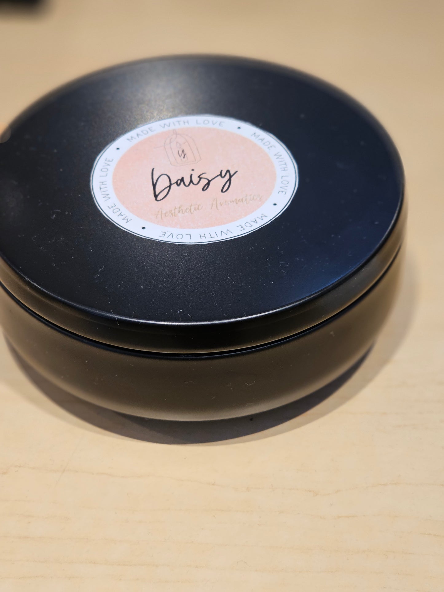Daisy 4-wicks Organic candle