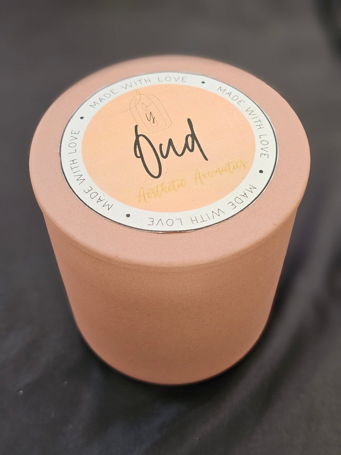 Oud - 2-Wicks - Luxury Scented Organic Candle
