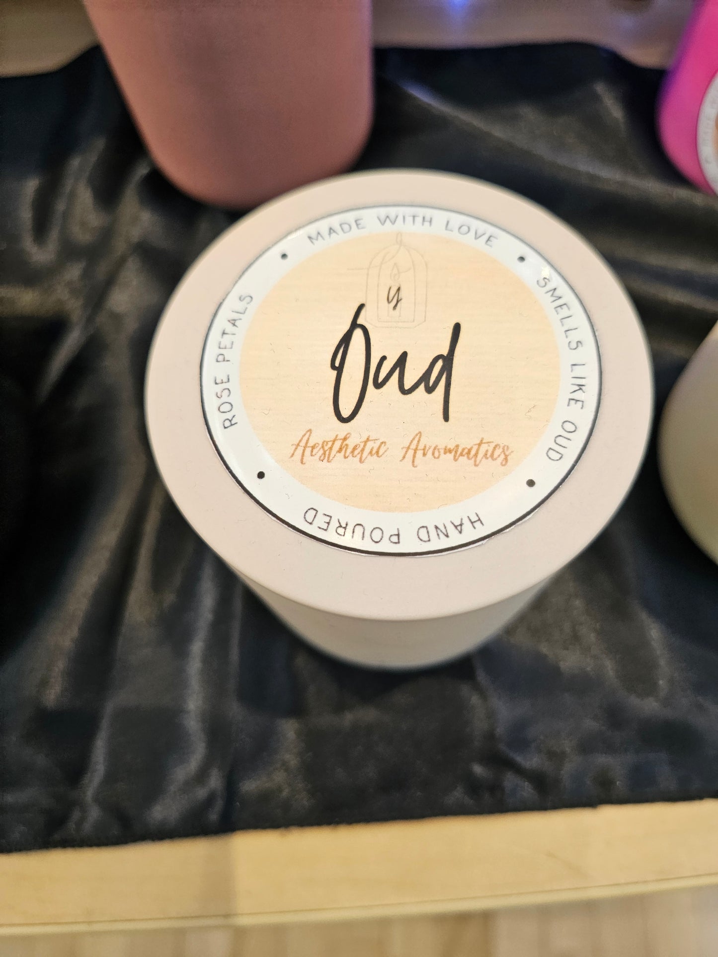 Oud - 2-Wicks - Luxury Scented Organic Candle