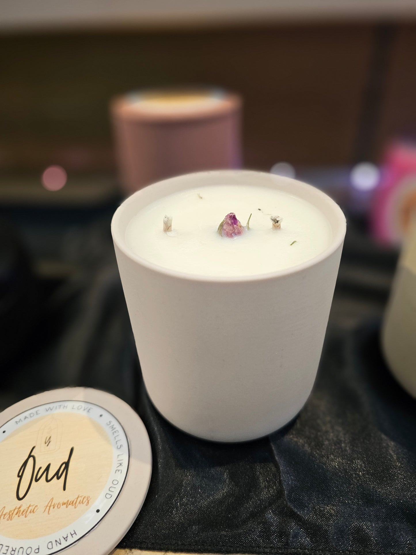 Oud - 2-Wicks - Luxury Scented Organic Candle