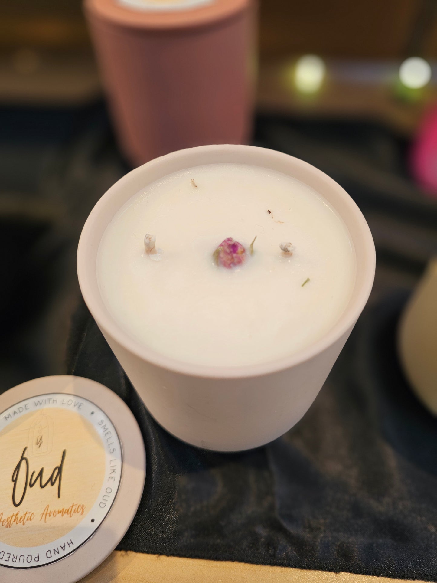Oud - 2-Wicks - Luxury Scented Organic Candle