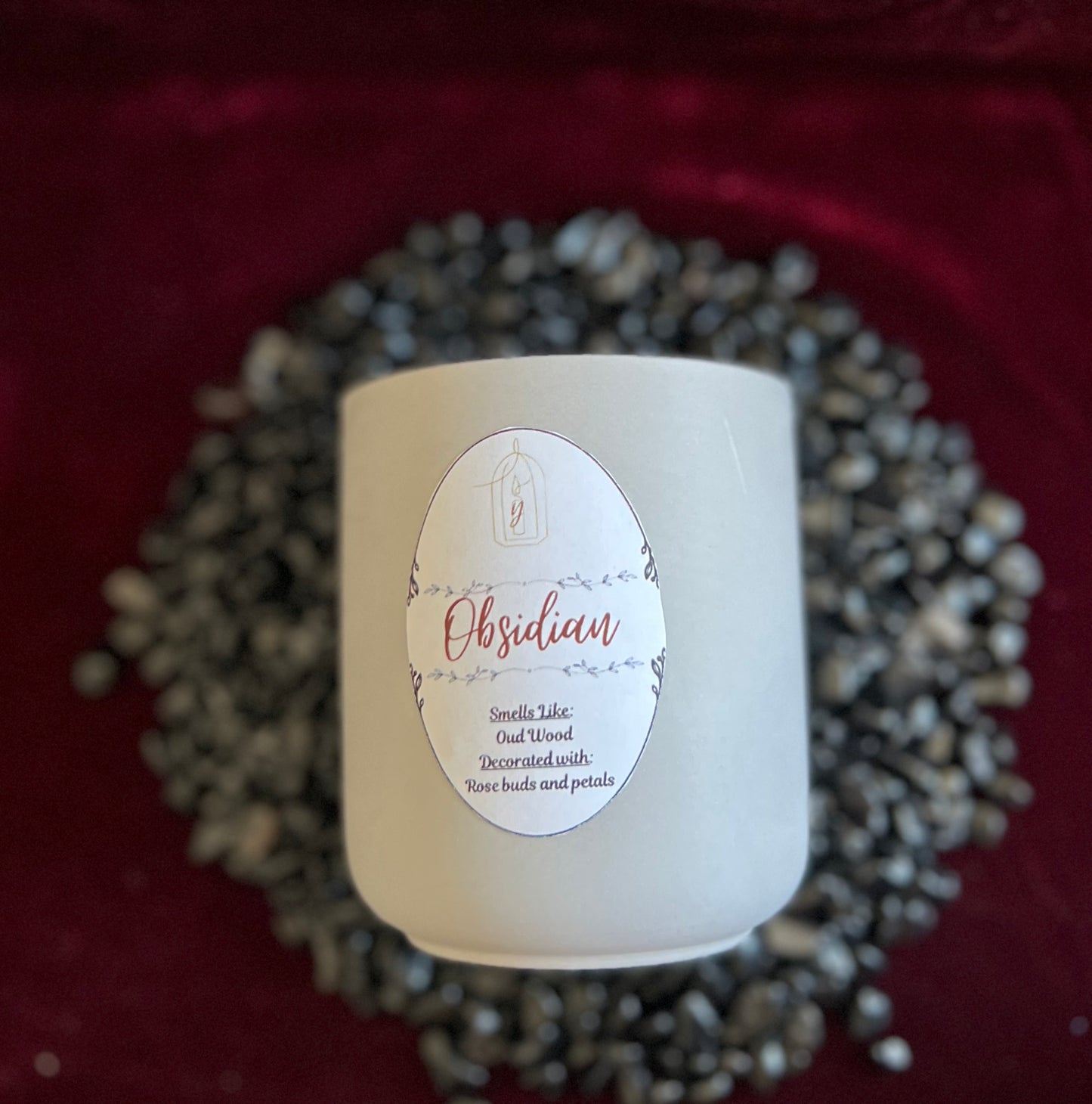 Obsidian - 2-wicks - Luxury Scented Organic Candle