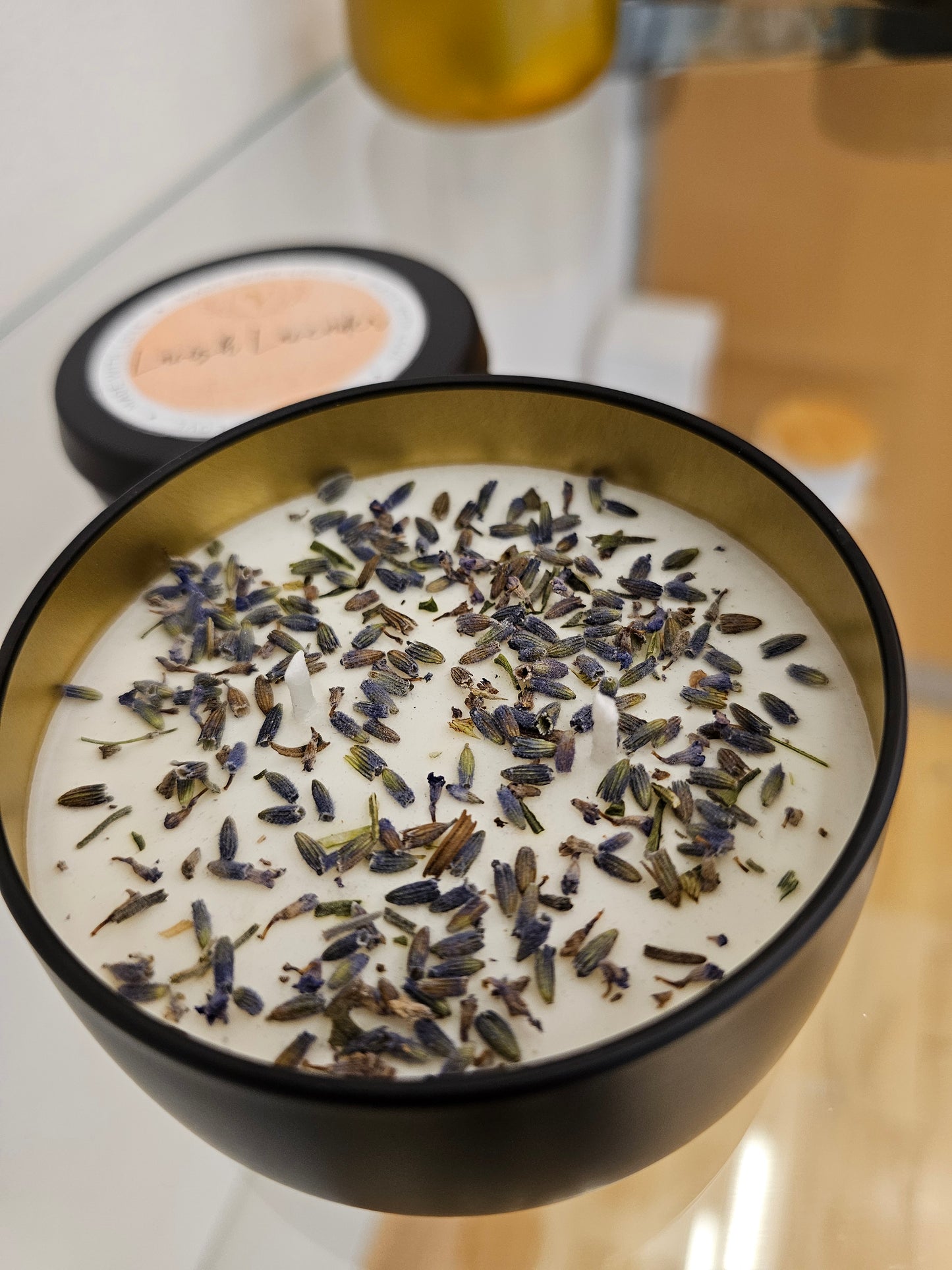 Lavish Lavender Luxury Scented 2-wicks Candle collection for sale at Lincolnwood Town Center