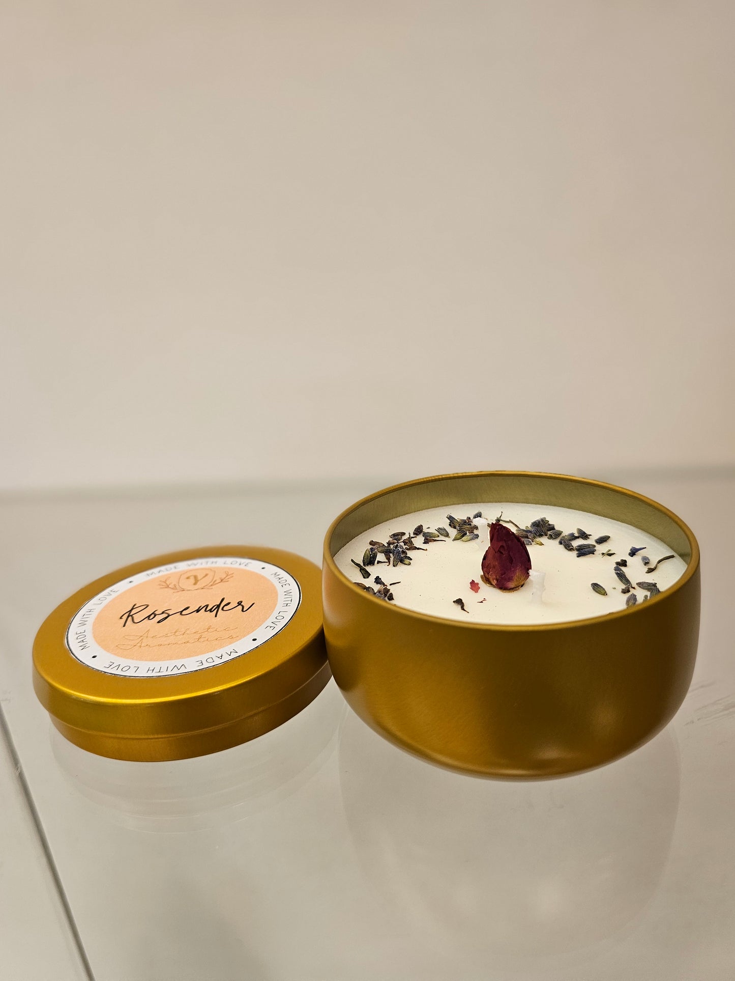 Rosender Luxury Scented 2-wicks Candle collection for sale at Gurnee Mills