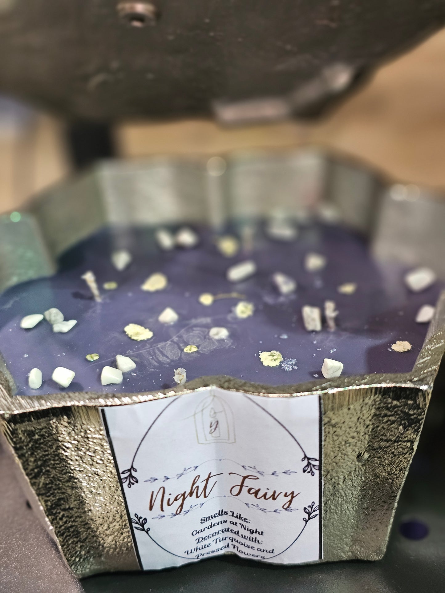 Night Fairy 4-wicks Limited Edition Candle in Bird jar
