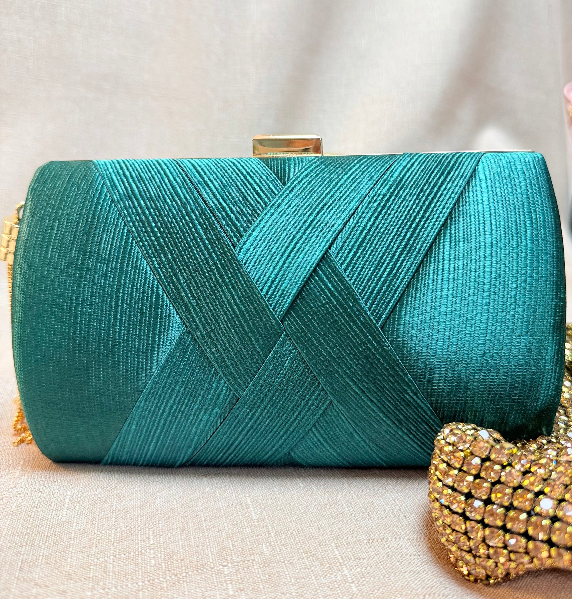 Royalty | Clutch Bag - open view - R&W Aesthetics