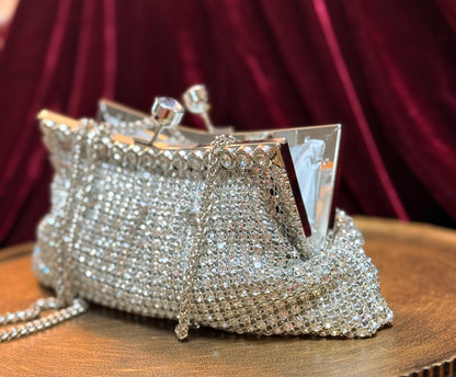 Luxey | Evening Bag - open view - R&W Aesthetics
