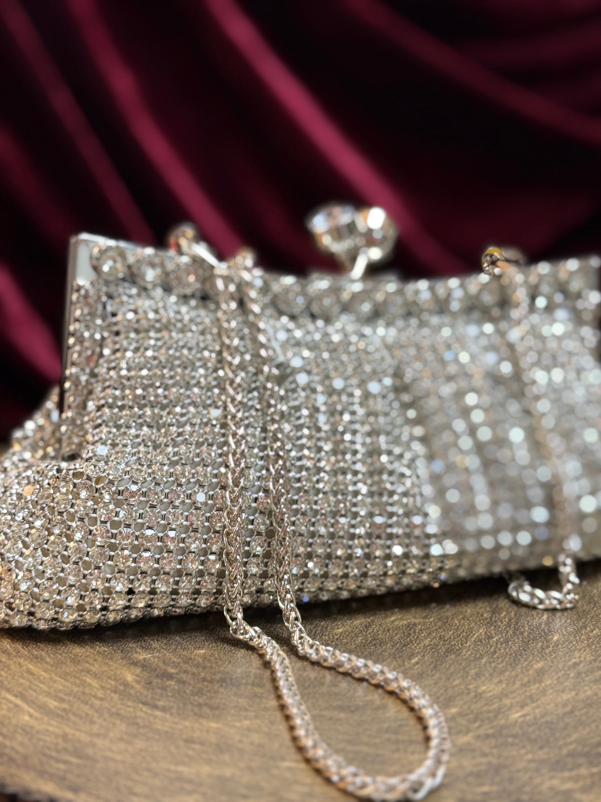 Luxey | Evening Bag - side view - R&W Aesthetics