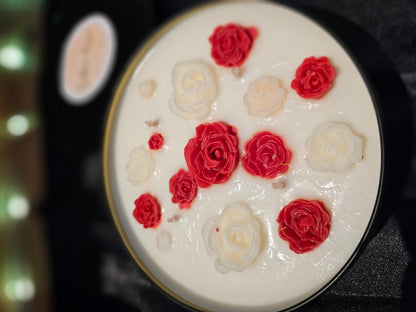 Golden Rose 4-wicks Luxury Candle