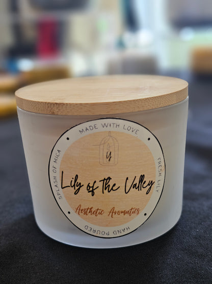 Lily if the Valley - 3-Wicks Luxury Scented Candle