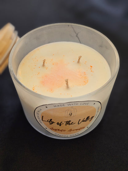 Lily if the Valley - 3-Wicks Luxury Scented Candle