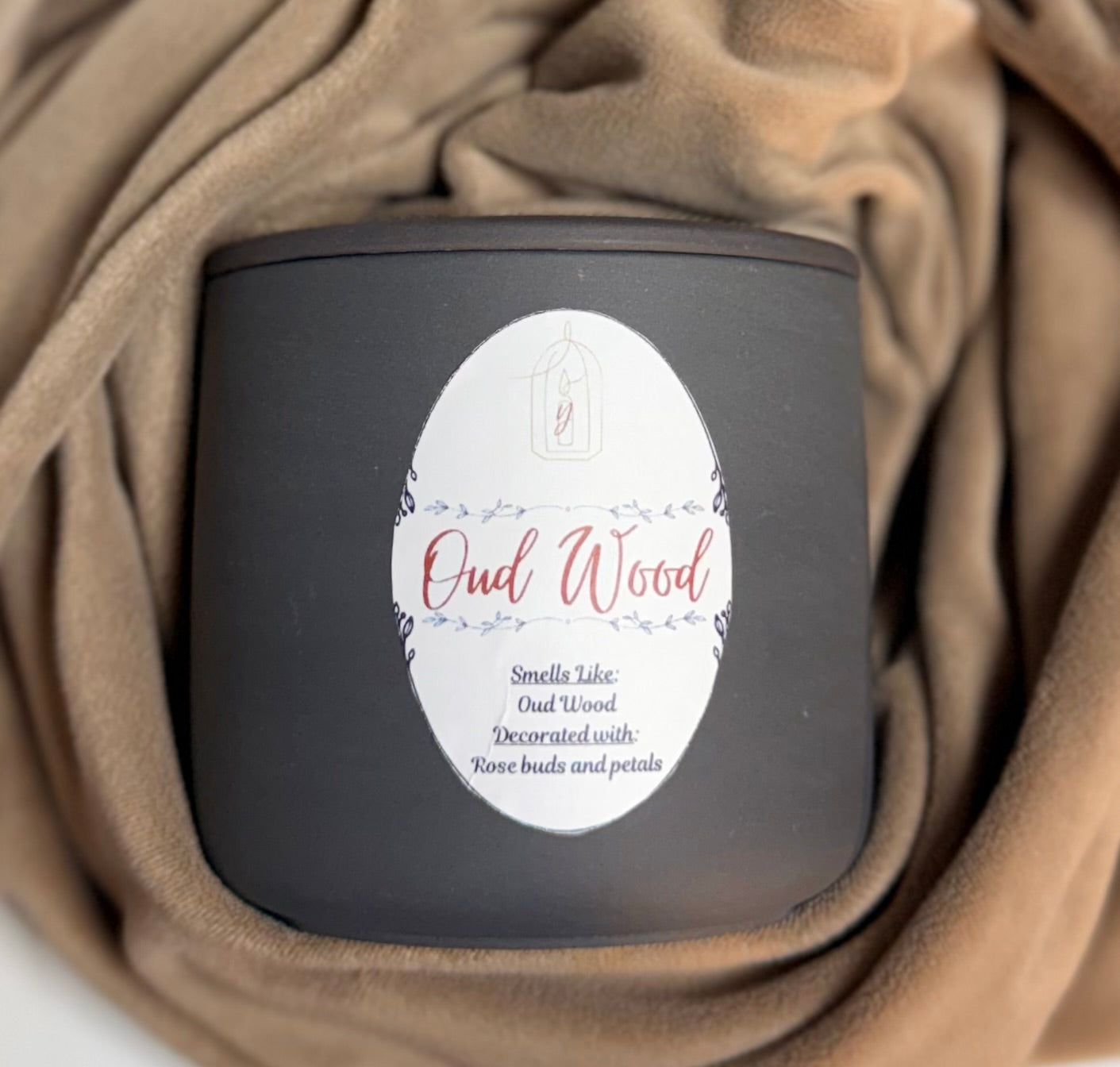 Oud Wood - 3-Wicks - Luxury Scented Organic Candle