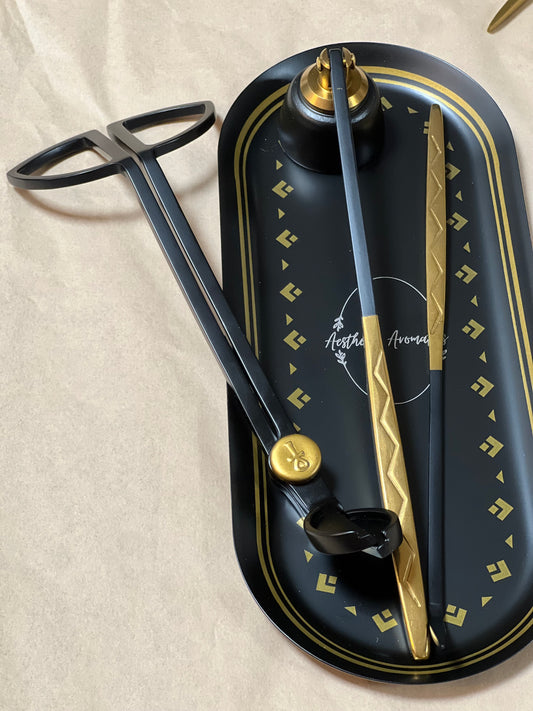 Candle Accessories Set by Aesthetic Aromatics