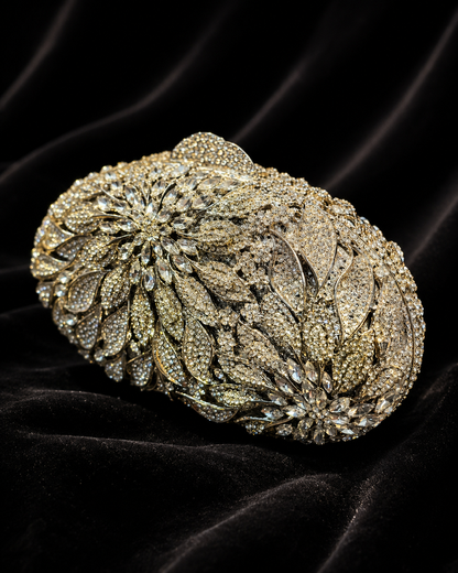 Lady Silver Bridal Clutch