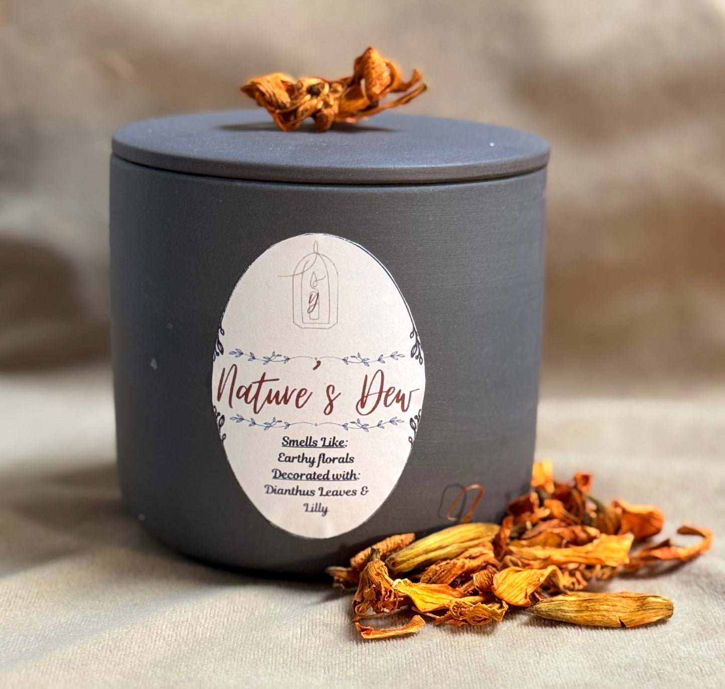 Nature's Dew Luxury Candle