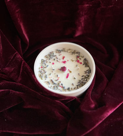 Rosender 2-wicks Limited Edition Candle in White Ceramic jar