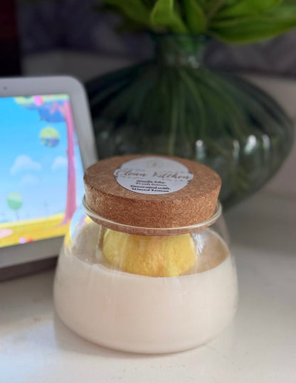 Clean Kitchen - 2 Wicks - Luxury Scented Organic Candle