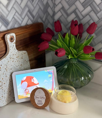 Clean Kitchen - 2 Wicks - Luxury Scented Organic Candle