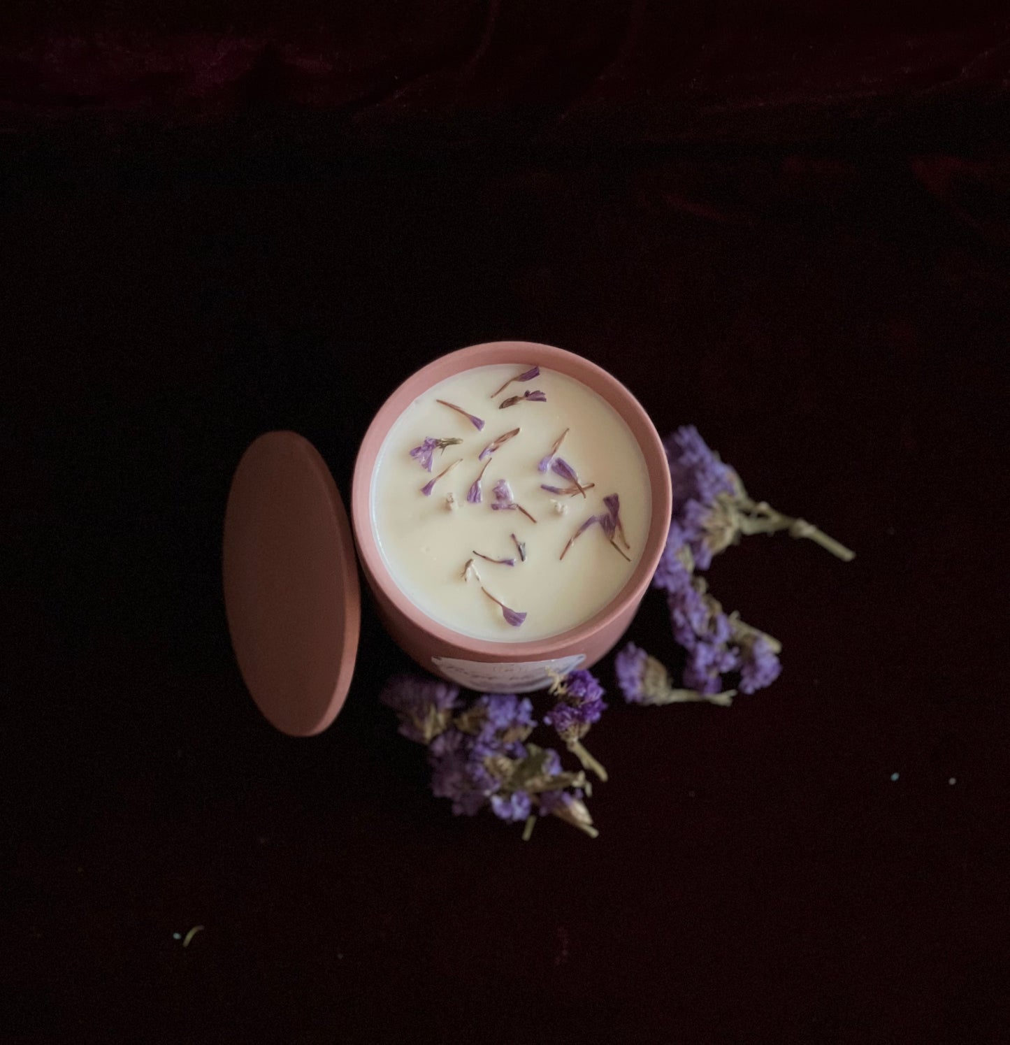 Forget Me Not - 2-Wicks - Luxury Scented Organic Candle