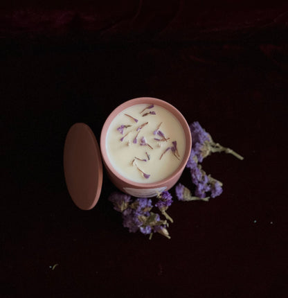 Forget Me Not - 2-Wicks - Luxury Scented Organic Candle