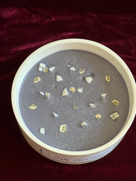 Night Fairy 2-wicks Limited Edition Candle in White Ceramic jar