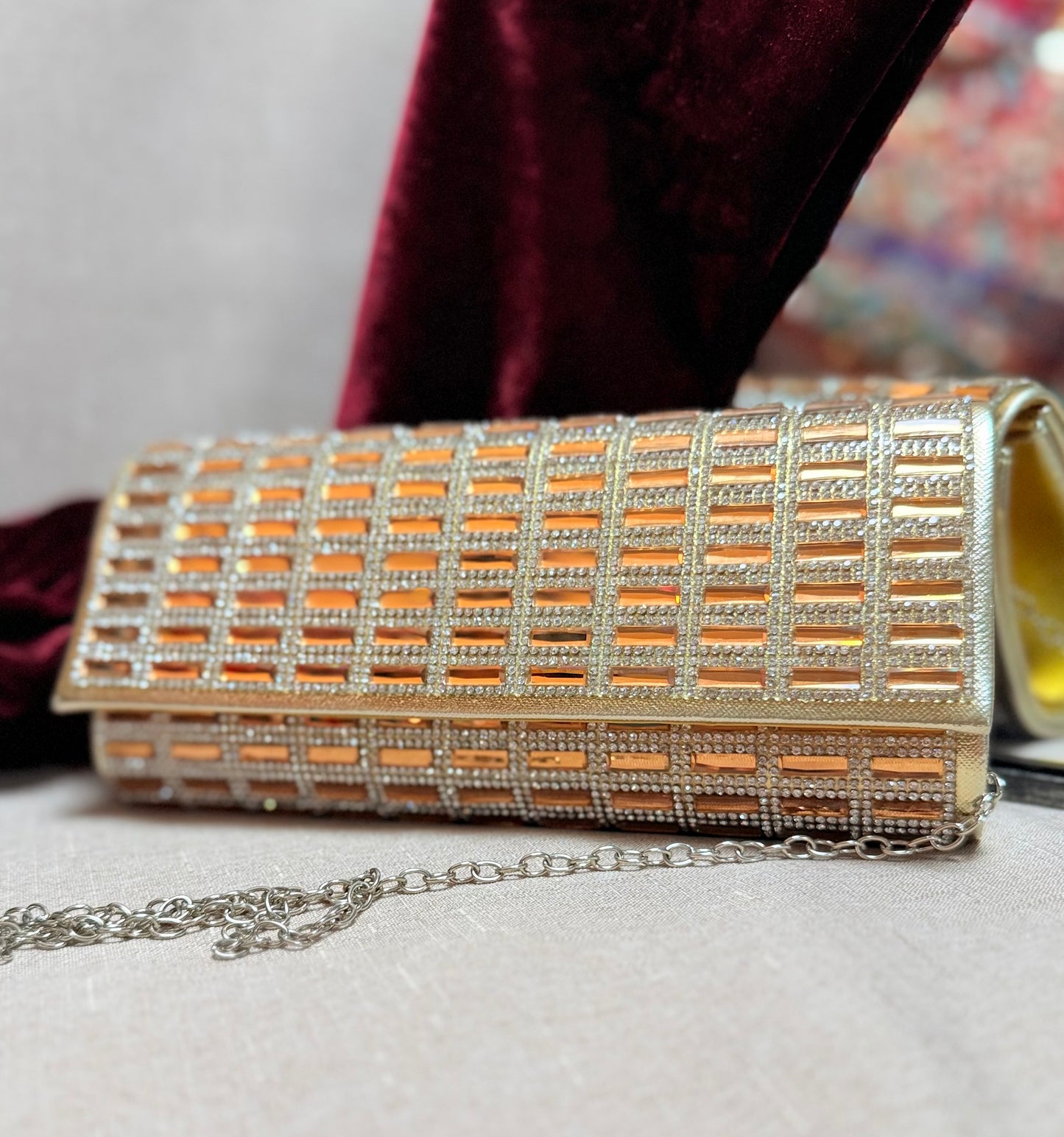 Sheesha Handbag - detail view - R&W Aesthetics