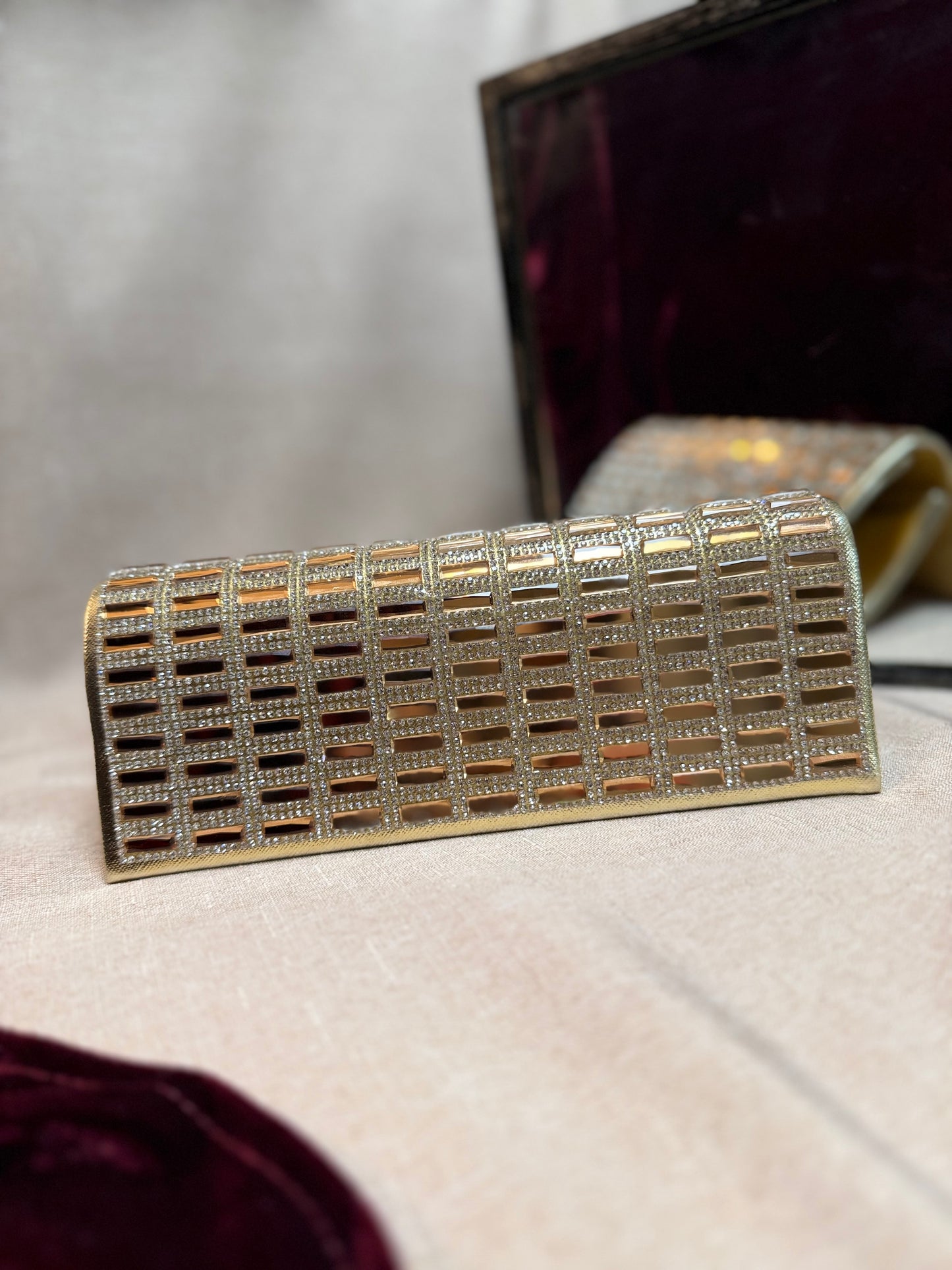 Sheesha Handbag - front view - R&W Aesthetics