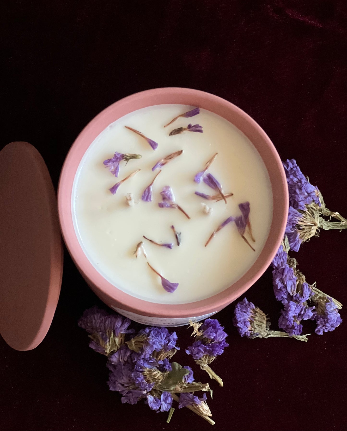 Forget Me Not - 2-Wicks - Luxury Scented Organic Candle