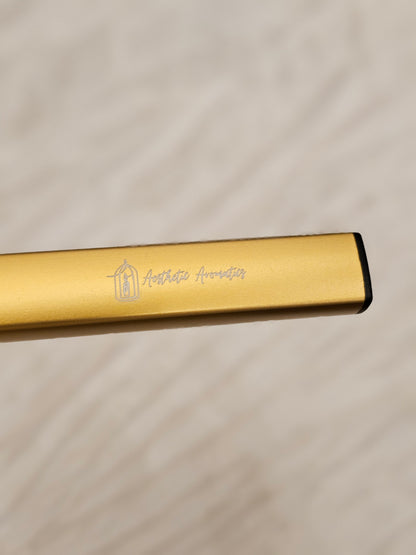 Golden Rechargeable Aesthetic Aromatics Lighter
