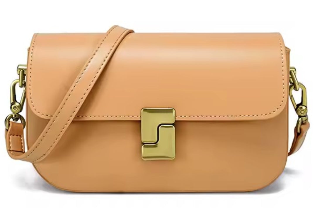 Demi Gold Genuine Leather Bag