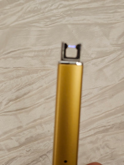 Golden Rechargeable Aesthetic Aromatics Lighter