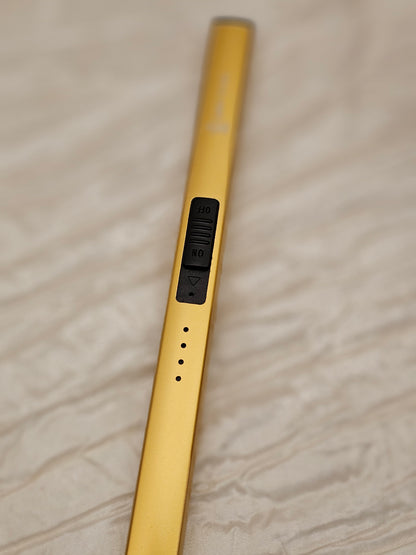 Golden Rechargeable Aesthetic Aromatics Lighter