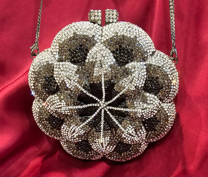 Black Rose Bridal Clutch
