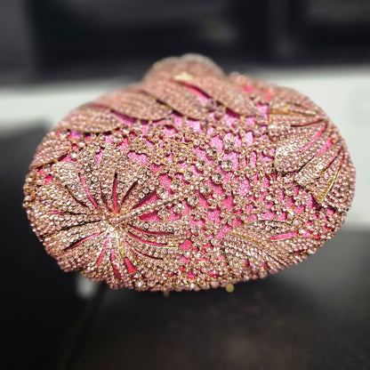 Elsa Luxury Rhinestones Clutch - styled view - R&W Aesthetics