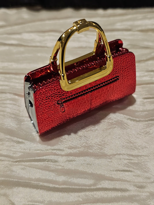 Red Fancy Bag Adjustable Lighter