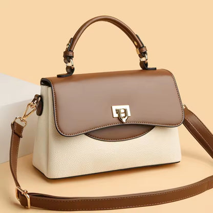 MultiLayer Shoulder Genuine Leather Bag